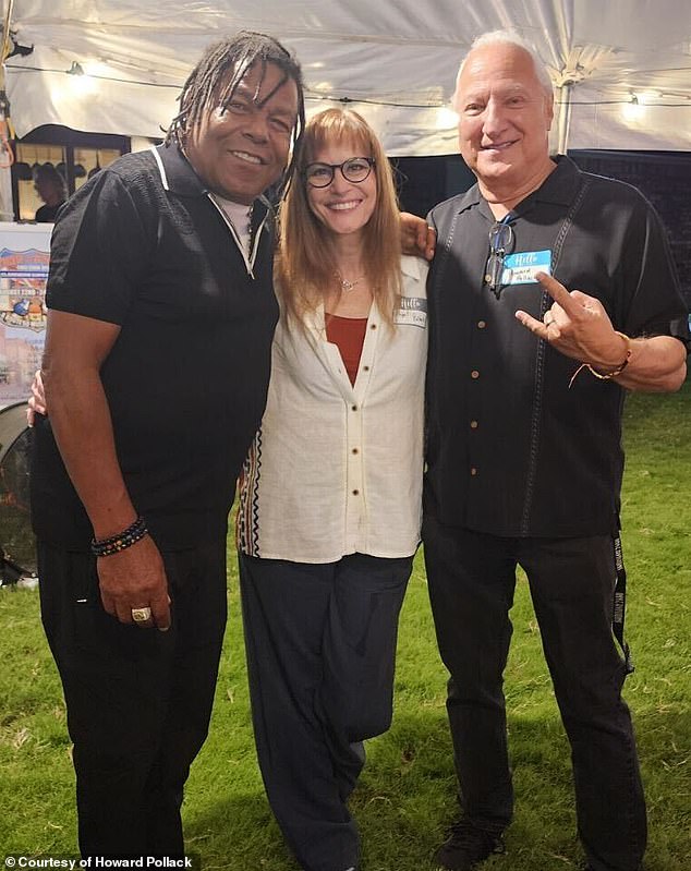 His friend and business partner Howard Pollack (right) said Tito Jackson quickly opened his heart and doors to the community.