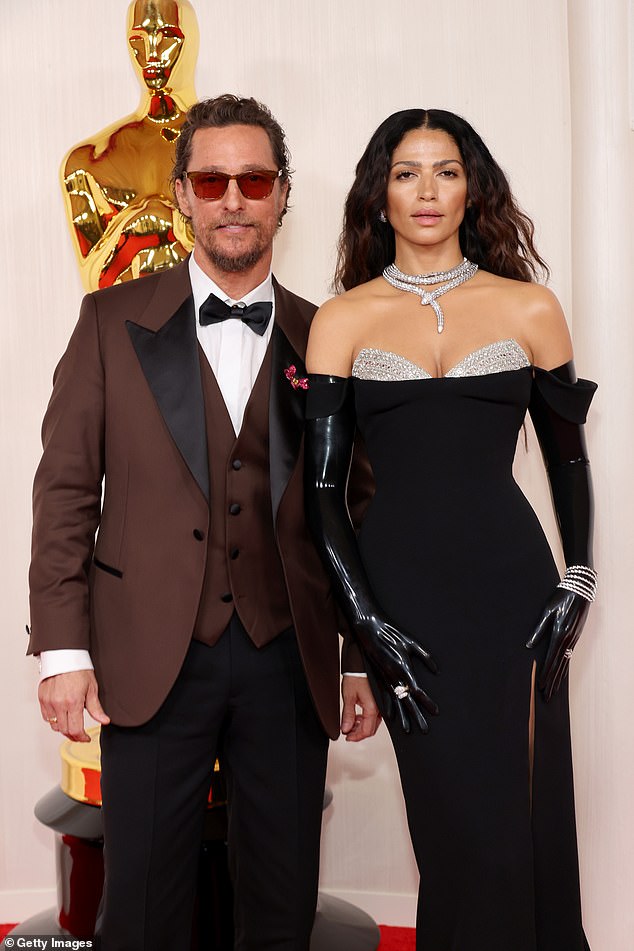 That's right, this is Levi McConaughey, the son of Matthew McConaughey, 54, and Camila Alves, 41; the couple seen together in March