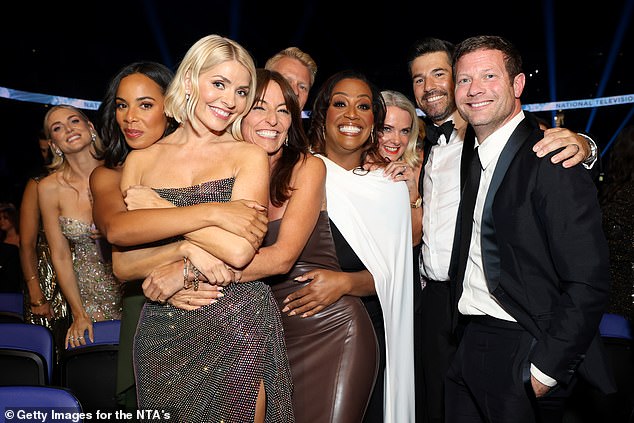 The TV favourite, 43, shared the gorgeous snap days after reuniting with her beloved former This Morning castmates at the National Television Awards on Wednesday.