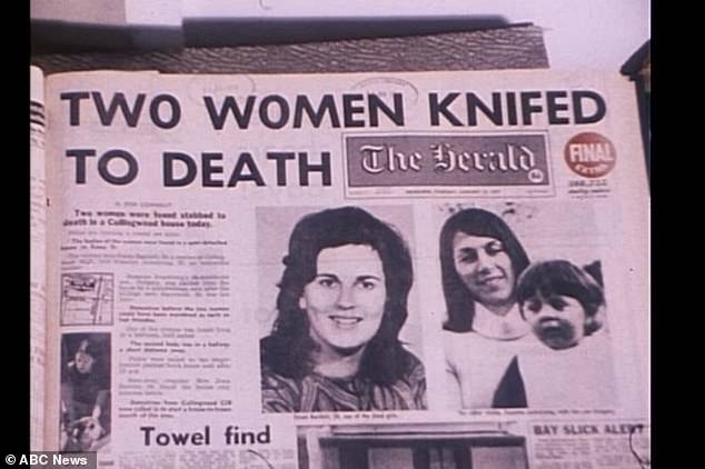 A newspaper article about the Easey Street deaths in 1977