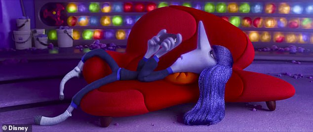 Pixar included Ennui, which means boredom in French, to explain the emotional habit teenagers have of rolling their eyes and appearing detached.