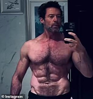 Hugh Jackman in the 2024 photo