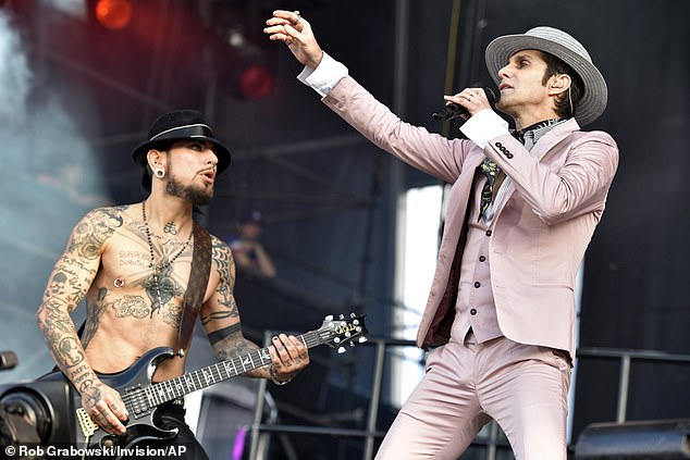 Dave joined Jane's Addiction in 1996, before the band imploded due to infighting and personal tensions in 1991.