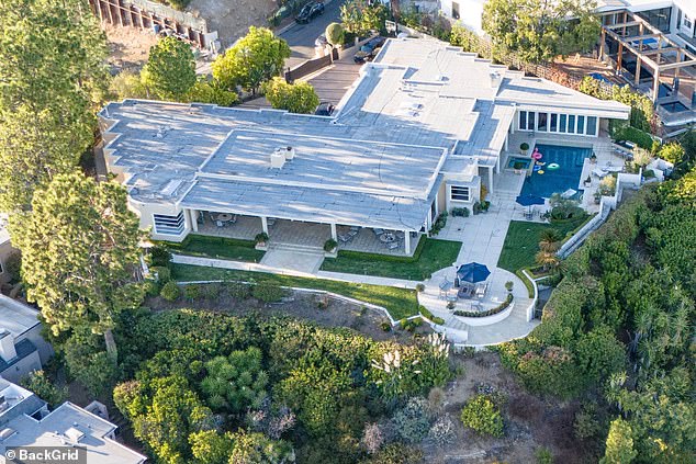 The multi-million dollar home is believed to cost AU$272,000 (US$186,150) a month and Kyle has been showing off the Beverly Hills pad on his Instagram in recent days.