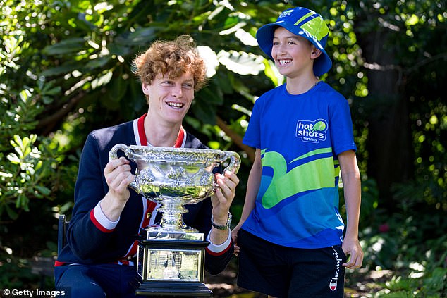 Sinner won the Australian Open earlier this year and earned her first Grand Slam title.