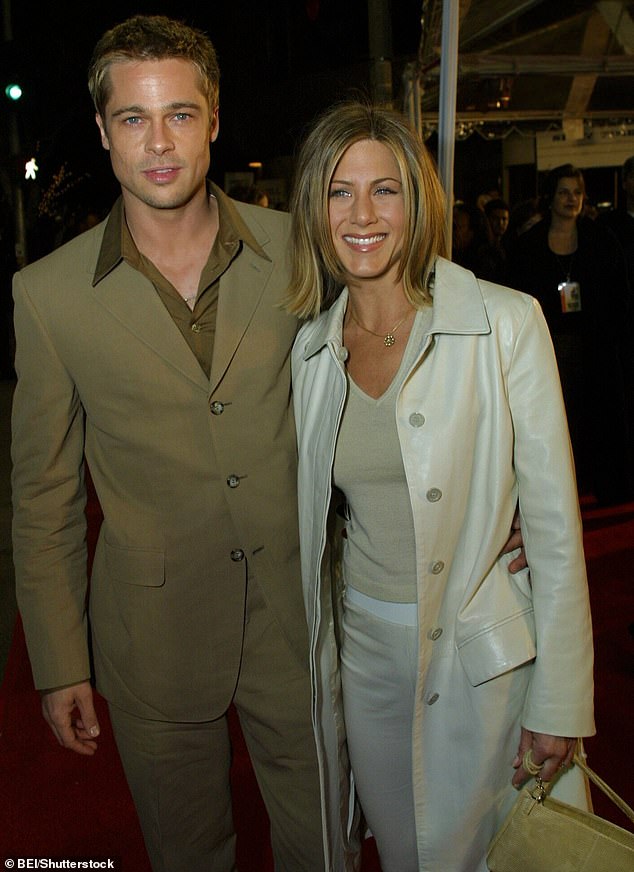 Jennifer and Brad were married from 2000 to 2005, after two years of dating. Seen in 2001