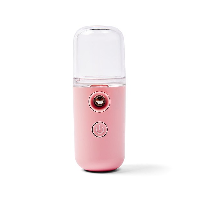 The handy $11 facial mist maker is also great for refreshing skin during flights, and some even add essential oils or perfume instead of water for an extra dose of fragrance.