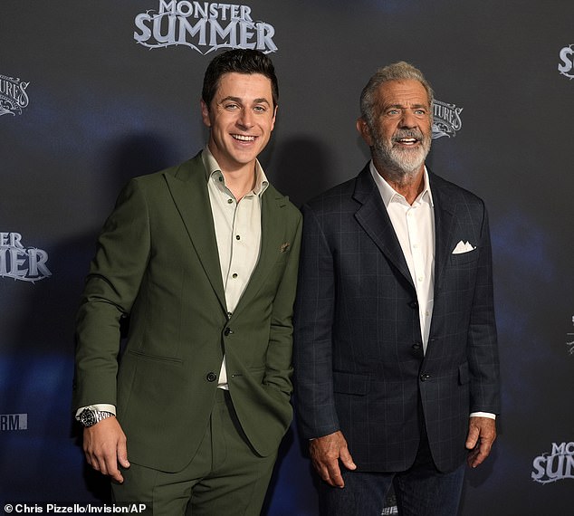 The Hollywood veteran was photographed with the film's director, David Henrie, 35.