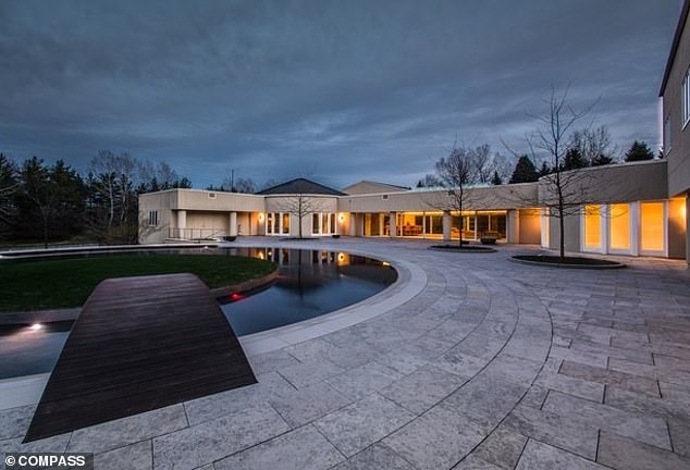 The buyer has not yet been identified, but he got a massive 56,000-square-foot home.