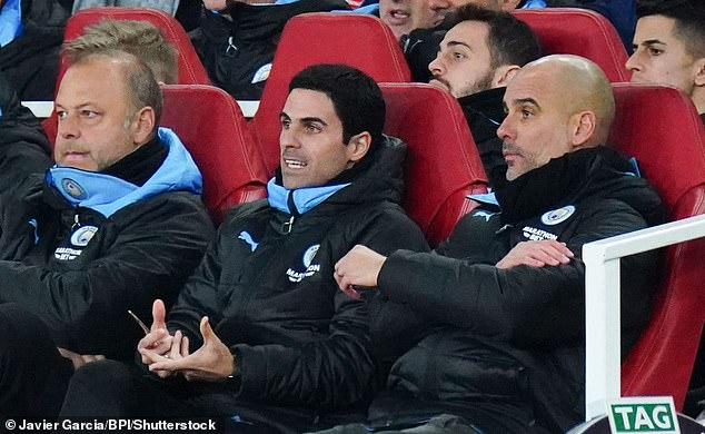 Arteta was concerned about the atmosphere at the Emirates when Arsenal lost to Manchester City at the end of 2019