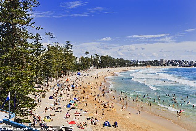 A woman from the Sydney coastal suburb of Manly (pictured) was so frustrated by her neighbour's inconsiderate parking that she reported him to the Northern Beaches Council.