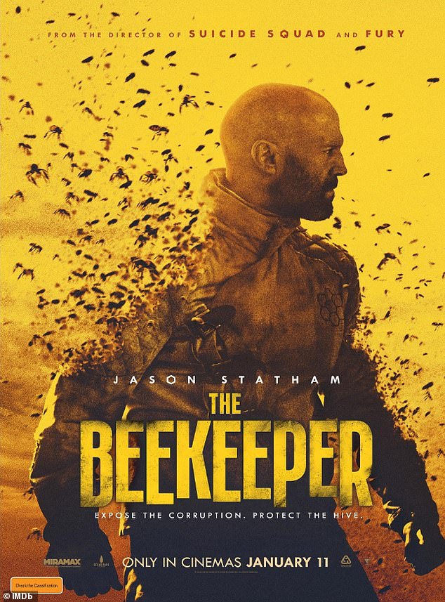 Viewers were referring to The Beekeeper, an action thriller starring Jason Statham.