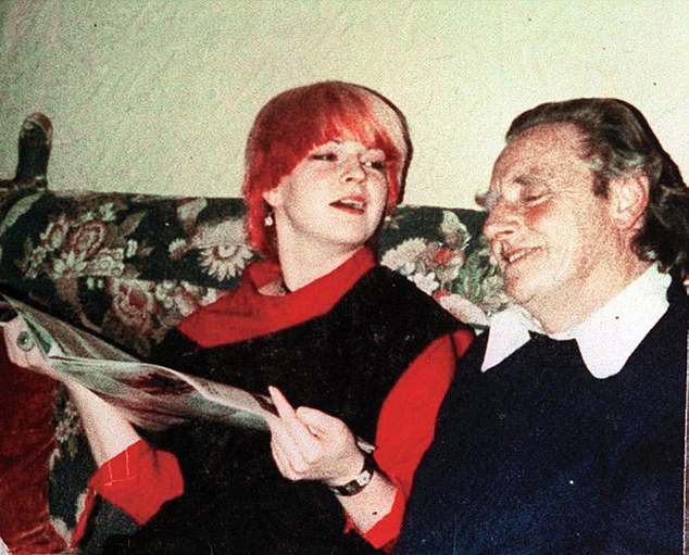 Toyah Wilcox, a teenager, with her father, Beric Willcox