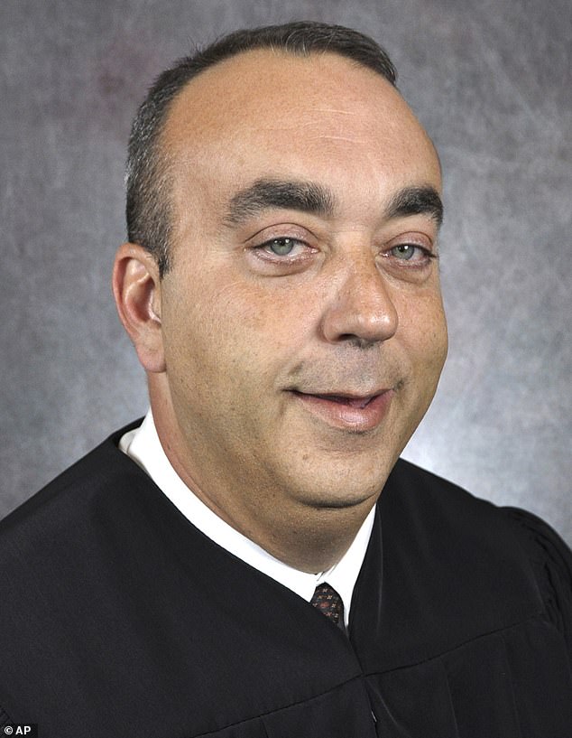 Stines allegedly shot Judge Mullins in his office after a brief argument