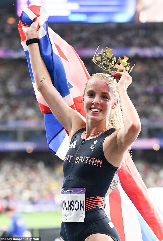 The Atherton runner won the women's 800m final to claim the first Olympic gold of her career, breaking the British record set by Dame Kelly Holmes 20 years ago.