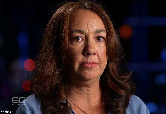 Adam Britton's ex-wife, Erin, broke her silence in an interview with 60 Minutes on Sunday.