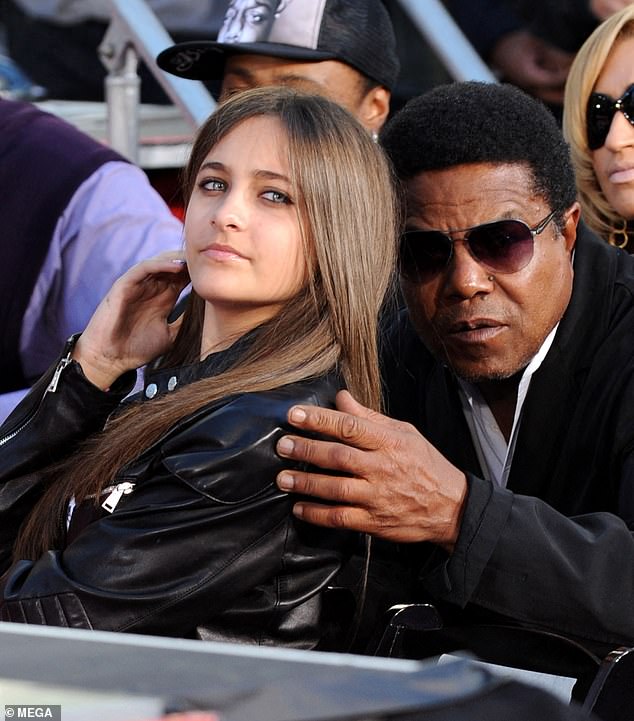 Her appearance comes a week after her uncle, her father's older brother Tito Jackson, suffered a suspected heart attack while driving from New Mexico to Oklahoma and died; pictured in January 2012 in Hollywood.