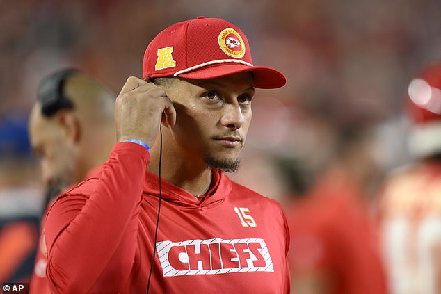 Mahomes and the Chiefs will begin their season on Thursday against the Baltimore Ravens