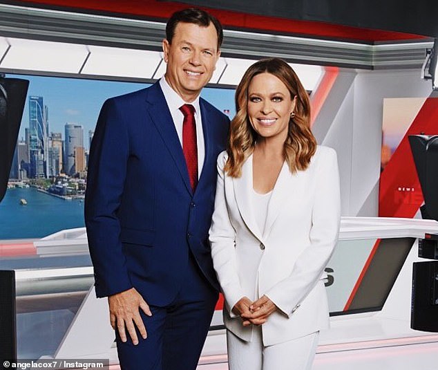 Channel Seven has signed Cox to co-present its 7News bulletin with its long-standing presenter Mark Ferguson (both pictured) in a big presentation change.