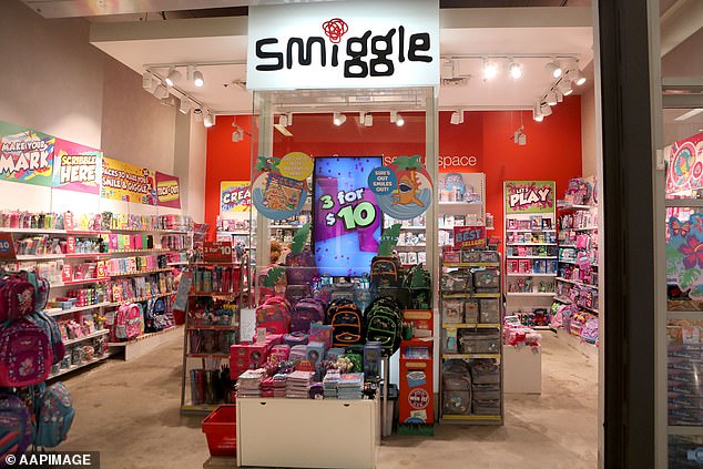 The Australian retail giant specializes in stationery and student supplies.