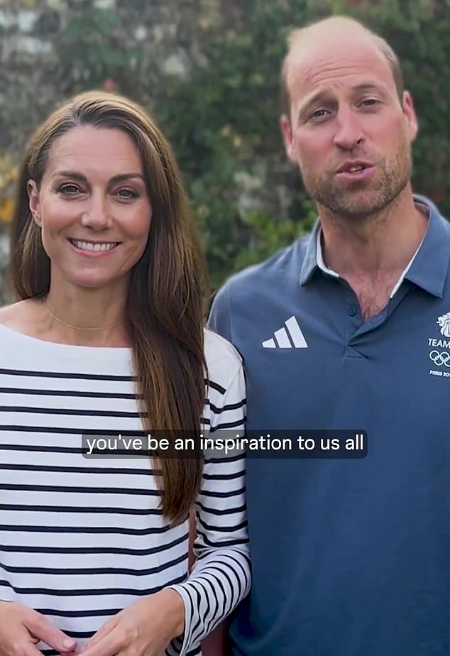 Last month, royal fans were left delighted after Prince William appeared with the Princess of Wales to send a message to Team GB athletes.