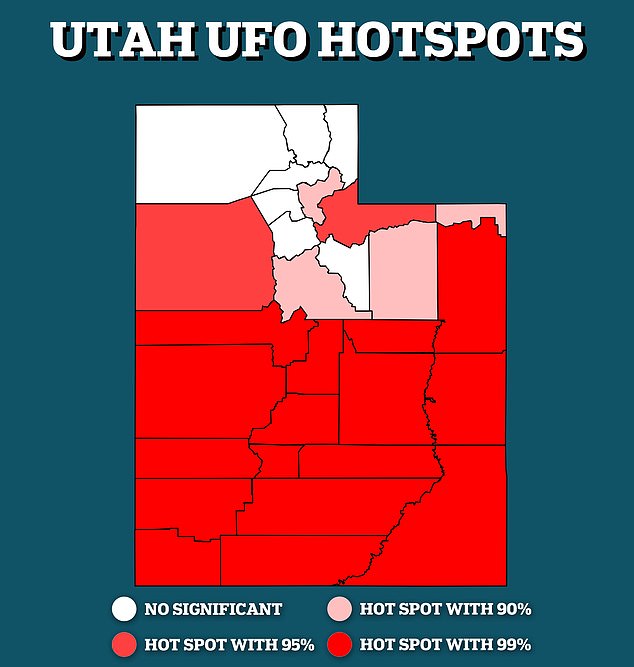 Utah resident shocked after capturing disturbing footage of flashing UFO