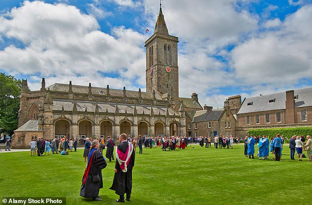 William's student life began with a minor setback: Charles, who was driving, missed the entrance to the university at the start and had to reverse in front of the 5,000 spectators, the Daily Mail reported at the time.