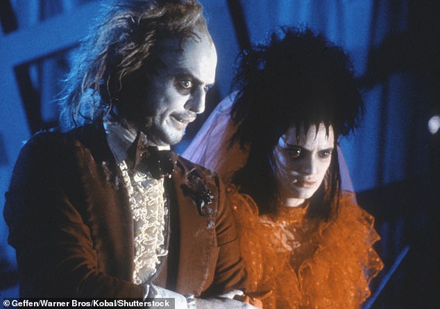 The actress, 52, was just 15 when she landed her first big film role in the movie Lucas, before being catapulted to stardom at 16 after starring in 1988's Beetlejuice (pictured with Michael Keaton), a role she recently reprised for the film's long-awaited sequel.