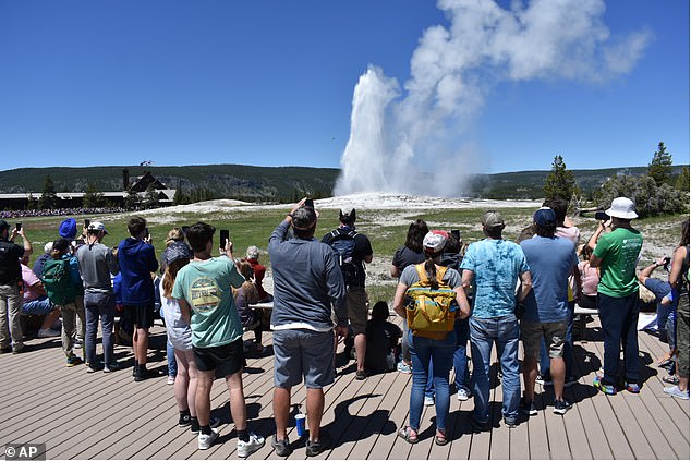 Tourist suffered second and third degree burns after walking off Yellowstone Park trail