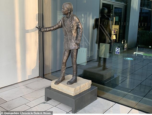 Greta Thunberg statue at University of Windsor branded 'greenwashing' by students