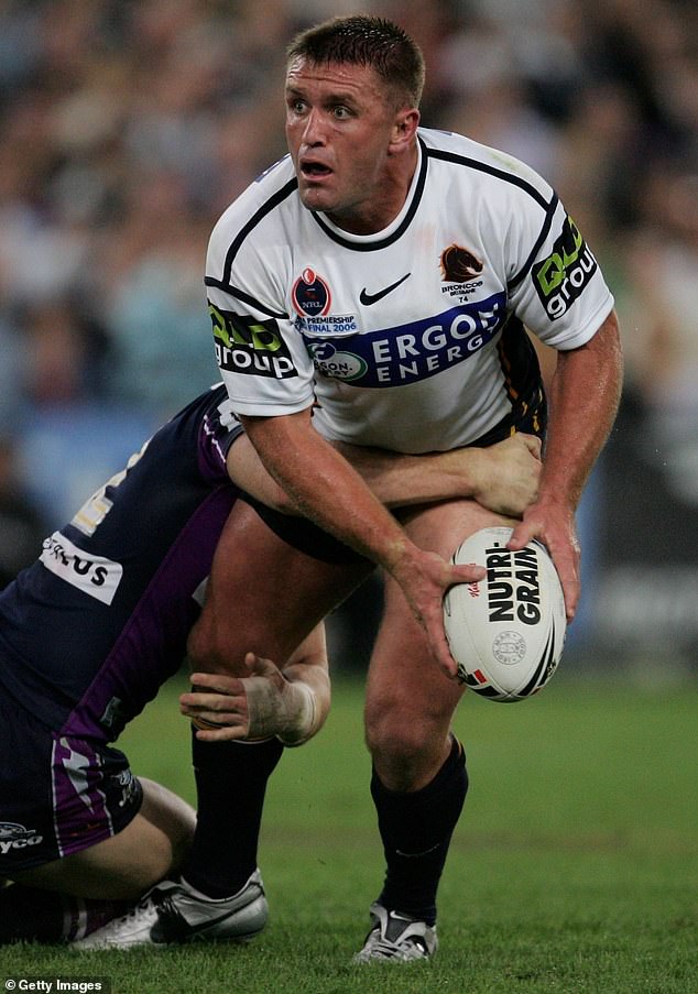 Maguire will also face challenges from the all-powerful Broncos old boys club (pictured, decorated prop Shane Webcke)