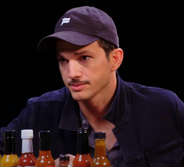 Kutcher also shared stories about friendship on Sean Evans' Hot Ones in 2019.