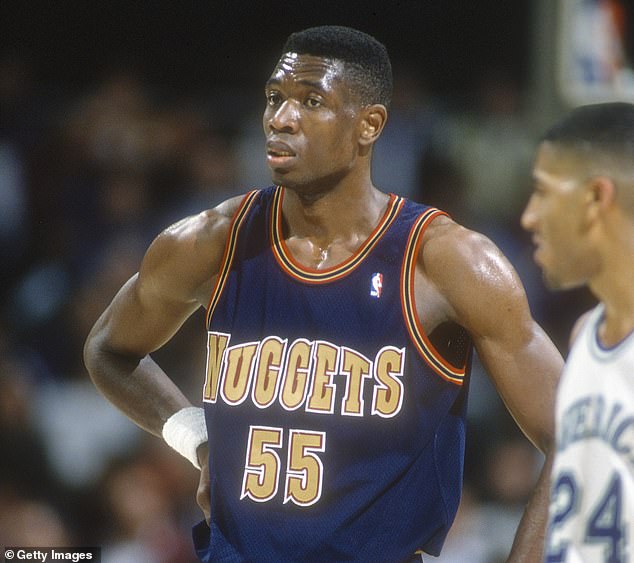 Mutombo was drafted No. 4 overall by the Denver Nuggets in 1991 after starring in Georgetown.