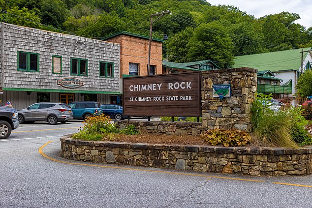 Most of Chimney Rock was substantially damaged or destroyed by flooding caused by Hurricane Helene, and the Broad River flooded the village.