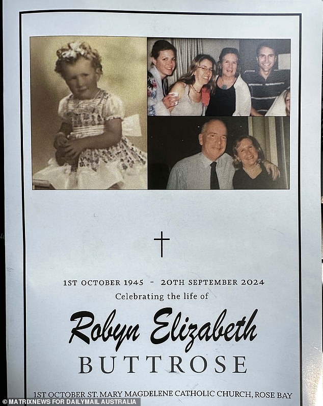 Elizabeth was the widow of the late William Buttrose, a high-profile banking figure who held senior positions at Macquarie Bank, Lloyds Bank and NatWest, and was a respected commentator on Nine's Today programme.