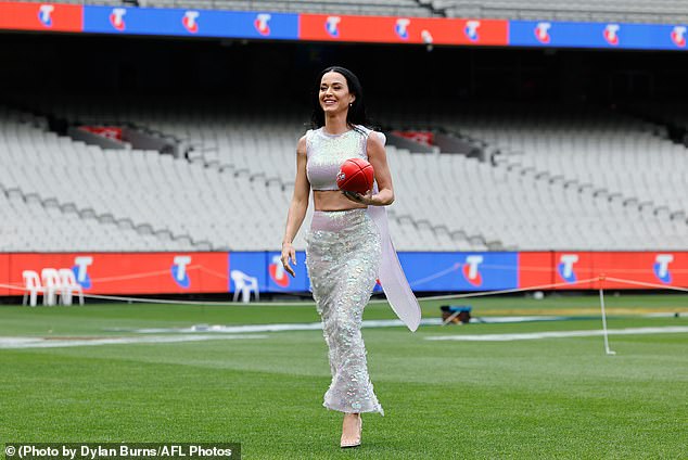 Katy was reportedly paid a staggering $5 million to perform before the finals match.