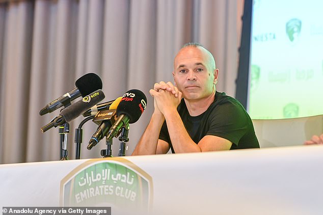 The 40-year-old has been without a club since leaving Emirates Club in the United Arab Emirates this summer.