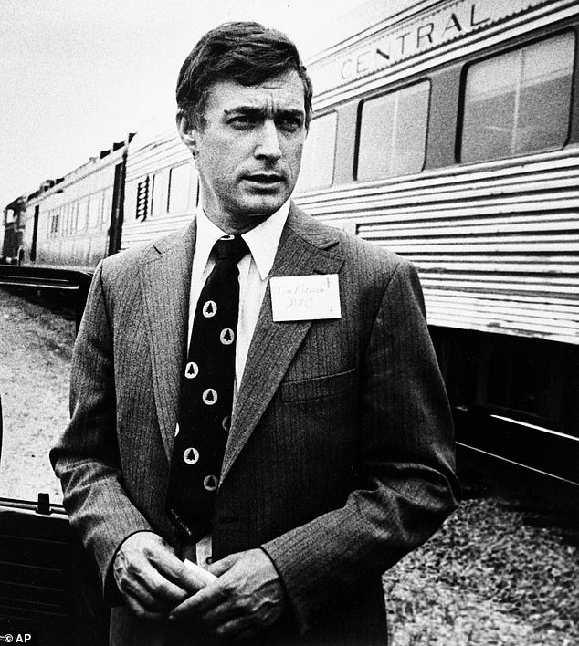 Tim Mellon, heir to a banking fortune worth about $14.1 billion, is one of Trump's biggest supporters. Mellon is pictured in 1981.