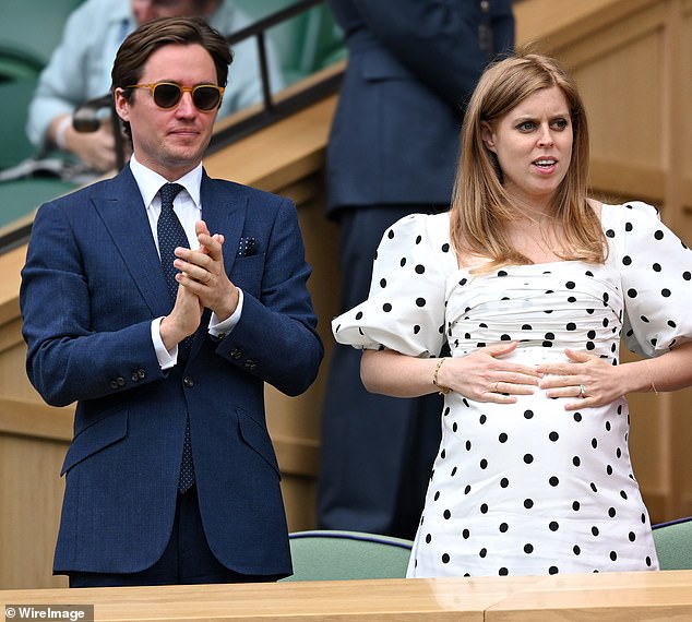 Beatrice, Vice President of Partnerships and Strategy at Afiniti, and Edo (pictured at Wimbledon in July 2021) are raising their daughter to be a private citizen.