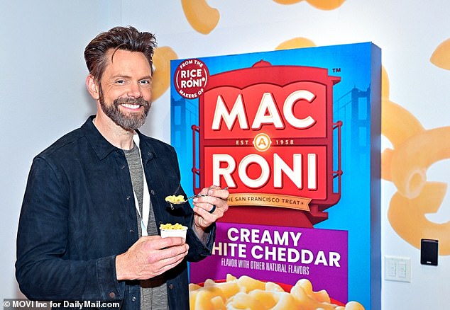 McHale took on the role of Mac-A-Roni's director in the 'Mac-A-Roni Experience'