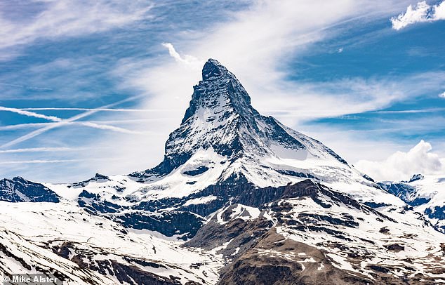 The relevant section of the border passes beneath the Matterhorn, one of the highest mountains in Europe (pictured)