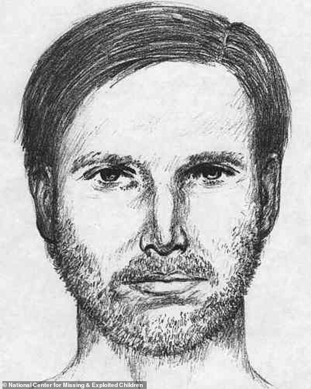 The composite sketch shows someone who may have come into contact with Morgan at the stadium where she was kidnapped.