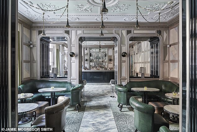 The Connaught Hotel in Mayfair, London, receives three Michelin keys