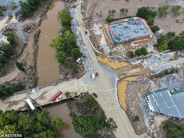 Since then, entire roads have been washed away or destroyed, and many of the towns have been completely isolated, with no roads in or out left.