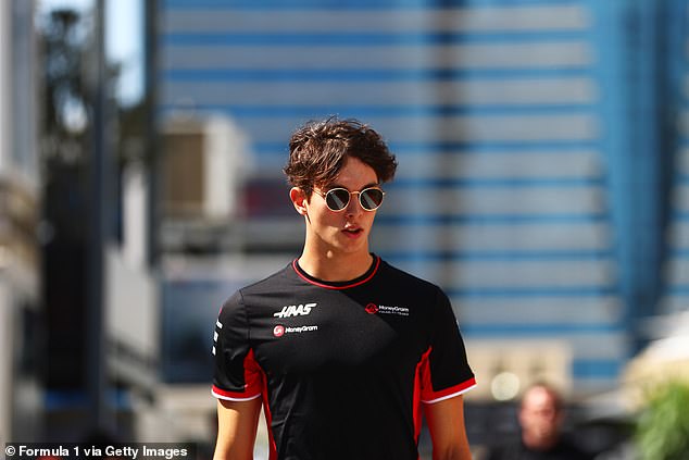 Bearman, now 19, has been confirmed as a Haas driver for next season.