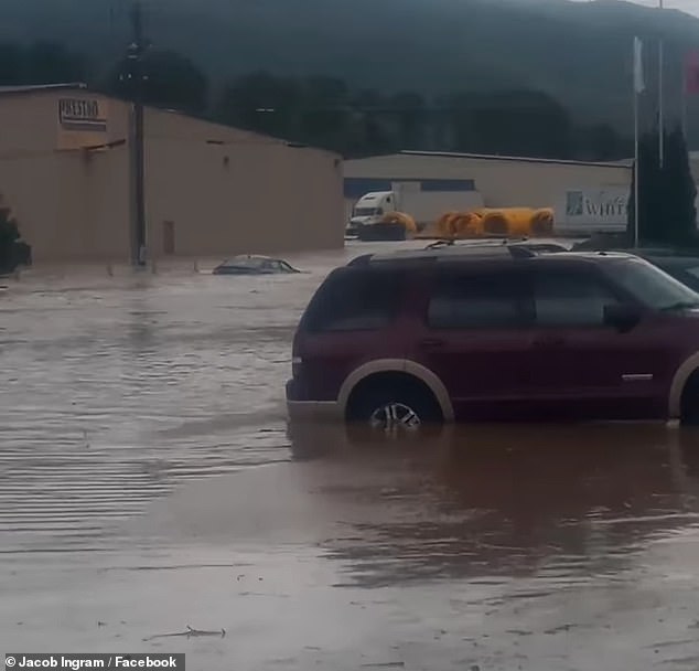 When the flooding began, managers told employees to move their cars but wouldn't let them leave, according to one employee.