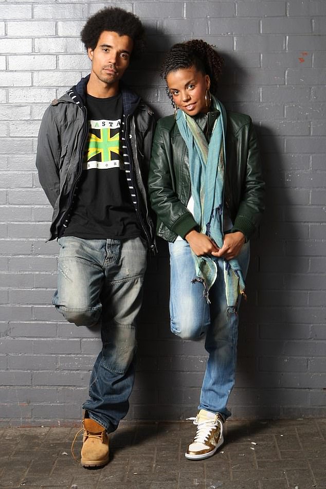 Akala also has a famous older sister, the singer and rapper, Ms. Dynamite (pictured in 2009).