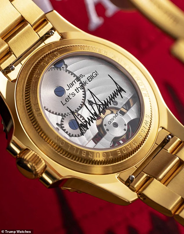 According to jewelry expert Phil Grosso of Amore Fine Jewelry, the watch 