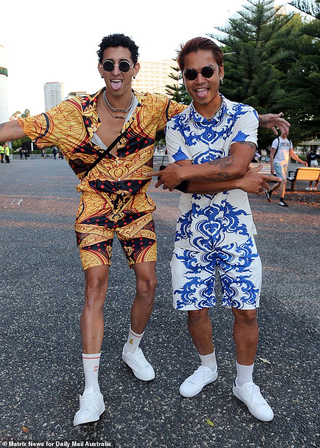 Ballis noted that it was not uncommon for some applicants to bring their parents with them when looking for work, particularly in the hospitality industry. (File image of young Australians at a music festival)