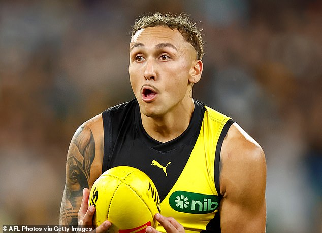 Shai Bolton (pictured) also told the Tigers he wants a trade with WA; Yet to publicly nominate a preferred destination, the 25-year-old has been linked with Fremantle.